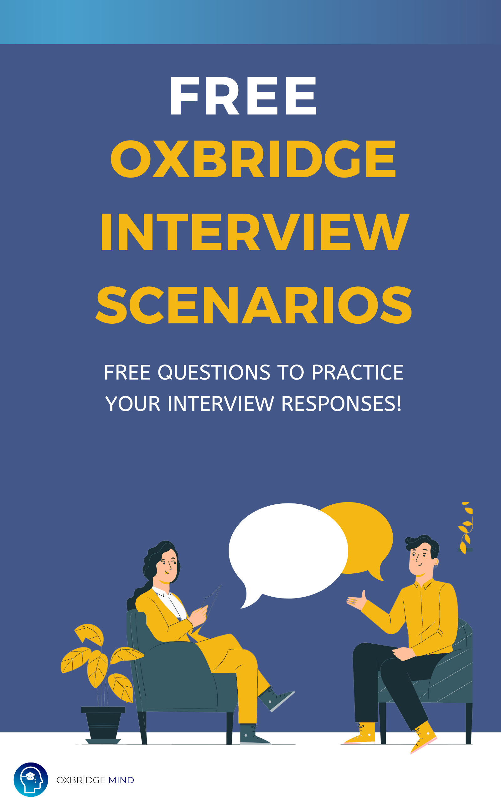 free oxbridge interview questions